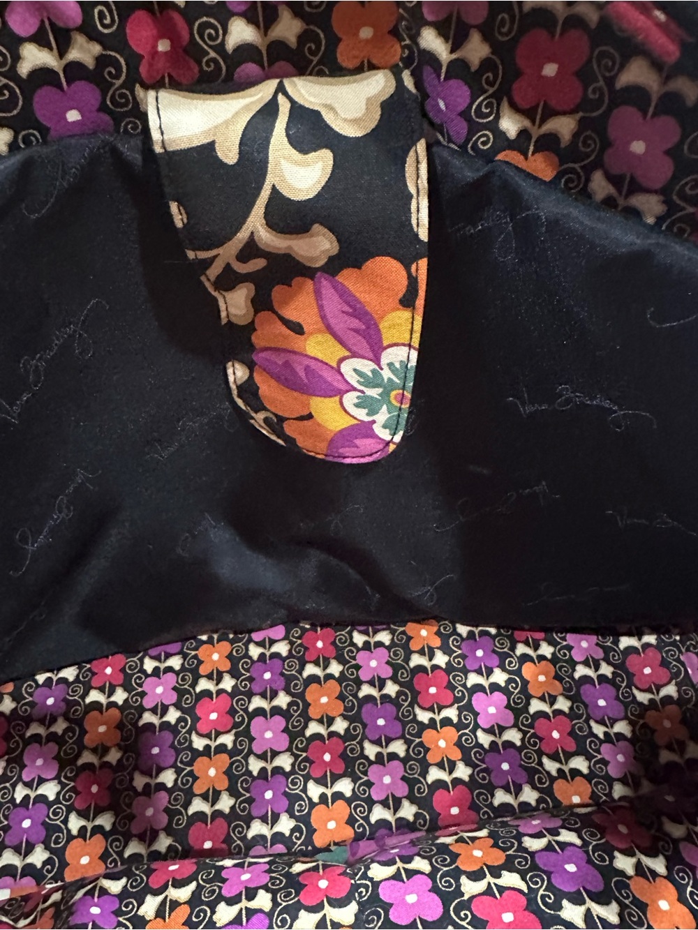 Vera Bradley Quilted Laptop Bag”Suzani” - Picture 7 of 14